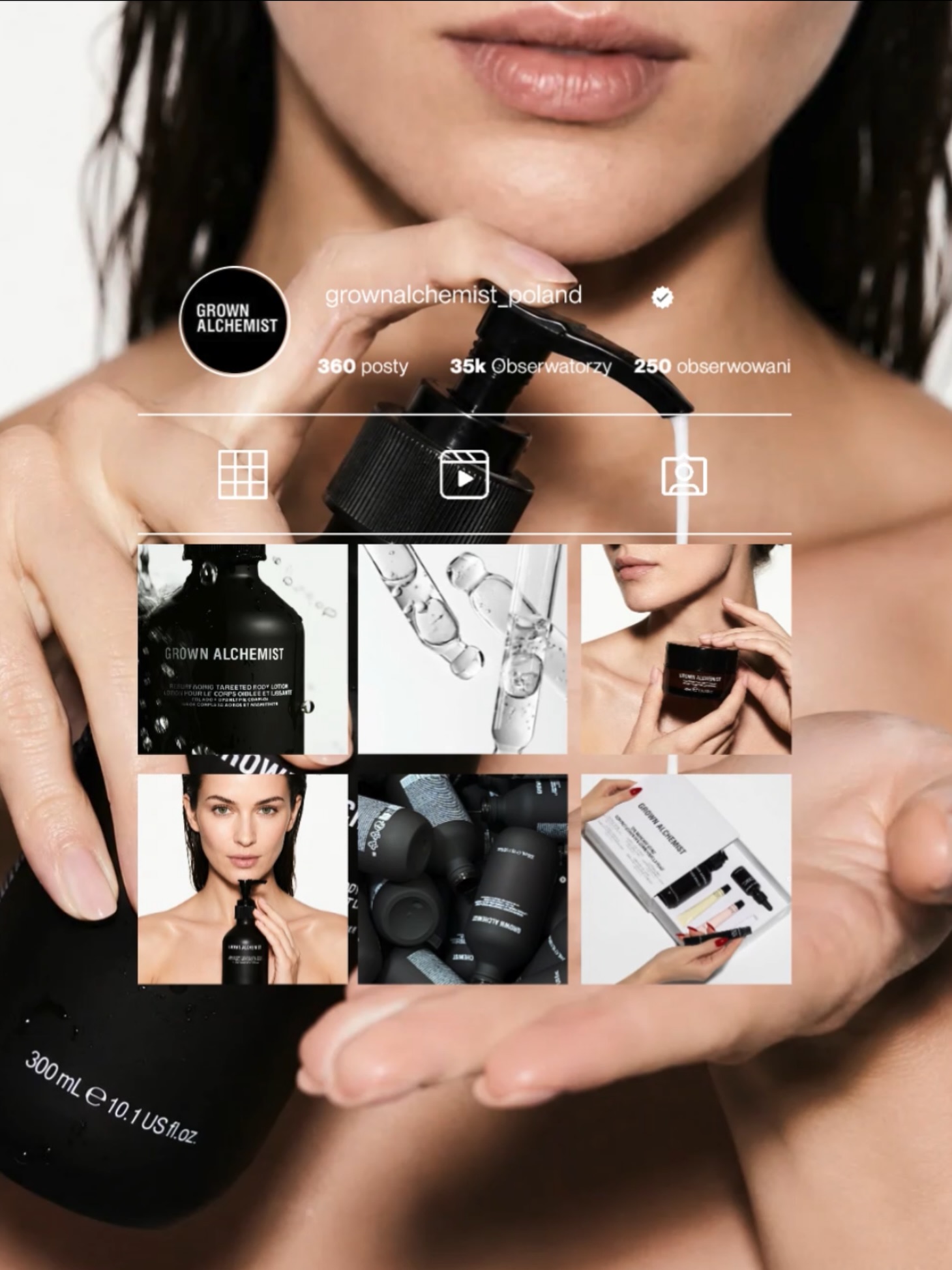 🖤 Key visual to DNA marki zapisane w obrazie.

To on decyduje, czy odbiorca zatrzyma się na Twoim profilu na 3 sekundy czy na dłużej.

🖤 New client unlocked. @grownalchemist.poland 

SOCIAL MEDIA • KEY VISUAL • BEAUTY BRAND • STRATEGIA

#socialmedia
#keyvisual
#beautybrand
#brandstrategy
#visualidentity 🖤